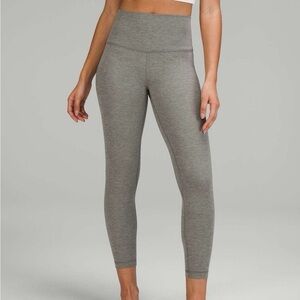 Align™ High-Rise Pant 25” In Heathered Grey Sage